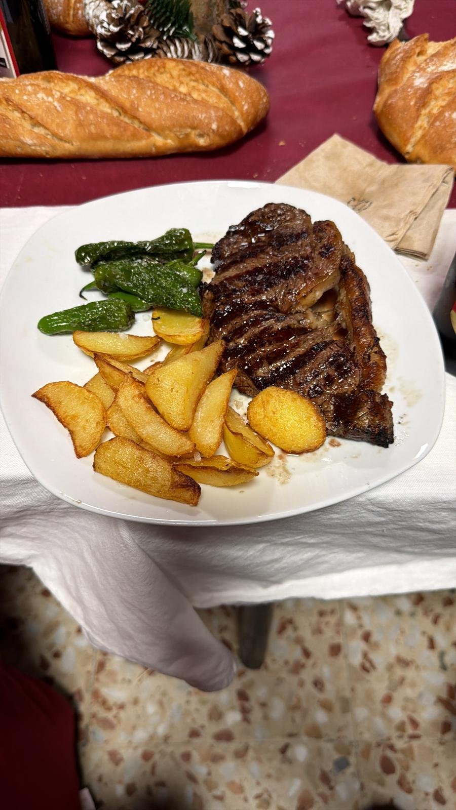 Plato del restaurante
